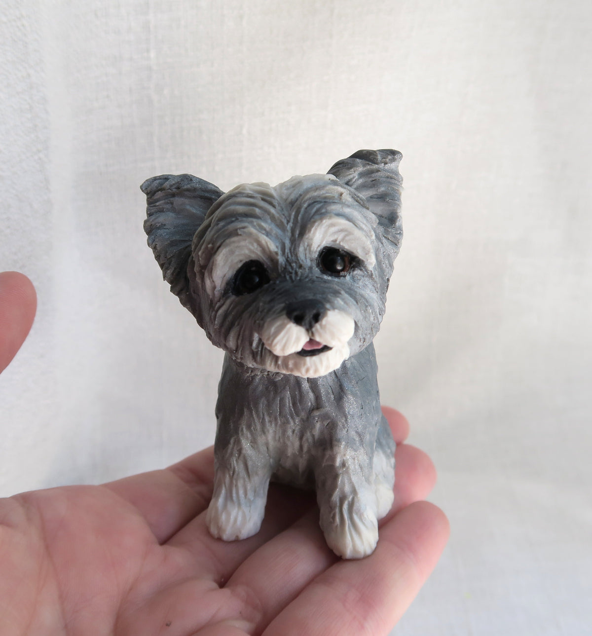 *ORDER for Linda* Hand Sculpted Collectible pet portrait