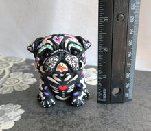 Load image into Gallery viewer, Dia de los Muertos English Bulldog Hand Sculpted Collectible
