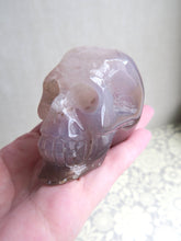Load image into Gallery viewer, Stunning Agate Skull Carving Crystal Lovers Collectible Decor