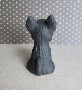 Scottish Terrier Handmade Furever Clay Resin Collectible