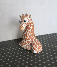 Load image into Gallery viewer, Giraffe Collectible Shelf sitter Handmade &amp; Painted Resin