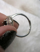 Load image into Gallery viewer, Sterling Silver Garnet Gemstone Ring