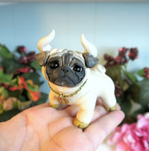 Load image into Gallery viewer, Taurus Pug Hand Sculpted Collectible