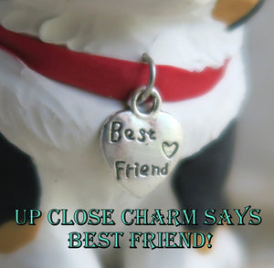 Best Friend French Bulldog Hand sculpted Clay Collectible