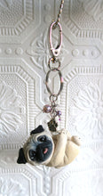 Load image into Gallery viewer, Fawn Pug Resin Key chain