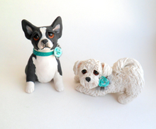 Load image into Gallery viewer, YOUR CUSTOM Dog portrait sculpture in polymer clay - Furever Clay